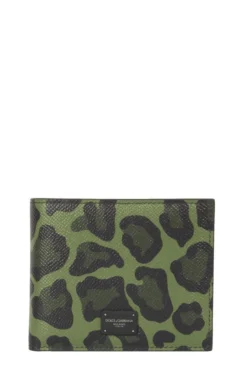 Dolce & Gabbana Leopard Print Bifold Wallet - Multi