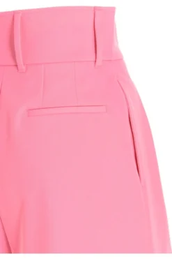 ( New Season ) Dolce & Gabbana High Waist Pleated Shorts - Pink -Cheap Vestureo Store 28ef0593c27b434380b15ac4511d5725