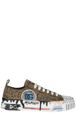 Dolce & Gabbana Portofino Light Graffiti Sneakers - Multi