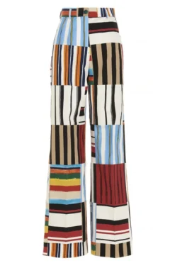Dolce & Gabbana Patchwork Trousers - Multi