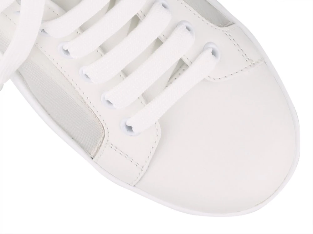 Dolce & Gabbana Portofino Lace-Up Sneakers - White 5 Dolce & Gabbana Portofino Lace-Up Sneakers - White - Image 5