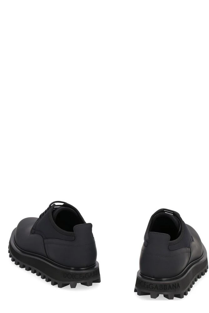 Dolce & Gabbana Lace-Up Derby Shoes - Black 3 Dolce & Gabbana Lace-Up Derby Shoes - Black - Image 3