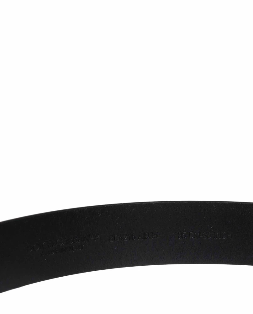 Dolce & Gabbana Classic Buckle Belt - Black 4 Dolce & Gabbana Classic Buckle Belt - Black - Image 4