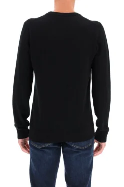 Dolce & Gabbana Logo Intarsia Knitted Jumper - Black -Cheap Vestureo Store 2a04e8ae7ba9914c544ee654db62b1f5