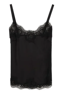Dolce & Gabbana Lace Detail Camisole - Black