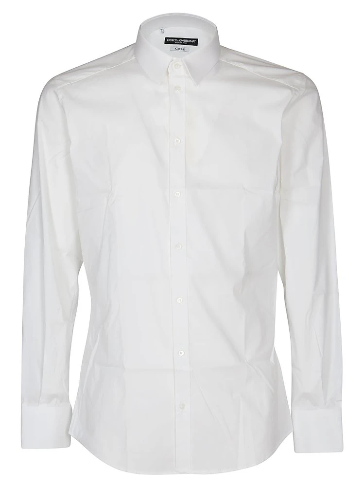 ( New Season ) Dolce & Gabbana Classic Tailored Shirt - White 1 ( New Season ) Dolce & Gabbana Classic Tailored Shirt - White