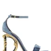 Dolce & Gabbana DG Heel Denim Sandals - Blue