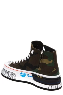 ( New Season ) Dolce & Gabbana Dolce Gabbana Logo Patch Lace-Up Sneakers - Multi -Cheap Vestureo Store 2c16a62243a38c6738c27347f74efea0