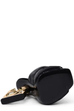 Dolce & Gabbana DG Logo Heeled Sandals - Black -Cheap Vestureo Store 2c67e7f290bfe298e5d57008072551fd