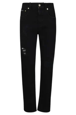 Dolce & Gabbana Straight Leg Jeans - Black