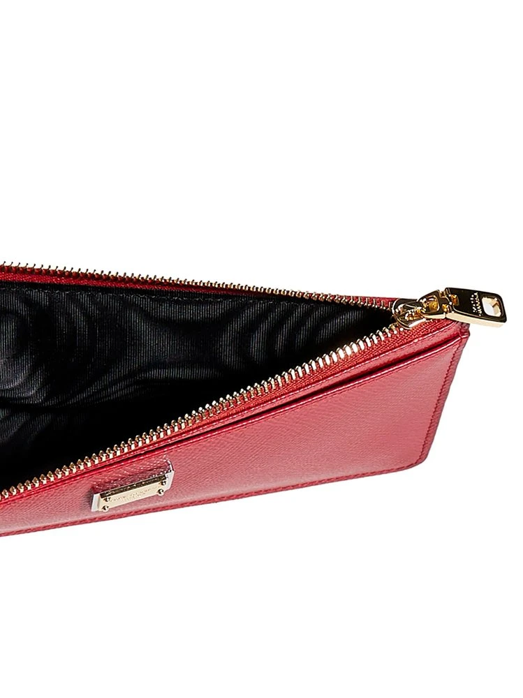 ( New Season ) Dolce & Gabbana Logo Plaque Large Cardholder - Red 5 ( New Season ) Dolce & Gabbana Logo Plaque Large Cardholder - Red - Image 5