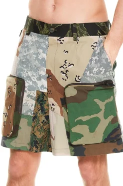 ( New Season ) Dolce & Gabbana Camouflage Patchwork Cargo Shorts - Multi -Cheap Vestureo Store 2d7c225424005ce61ab1fce136b162b2