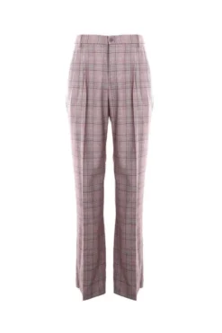 ( New Season ) Dolce & Gabbana Check Patterned Trousers - Multi