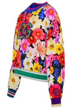 ( New Season ) Dolce & Gabbana Allover Floral Print Crewneck Sweatshirt - Multi -Cheap Vestureo Store 2df2e843f6ecb81fcd056b842f87f85f