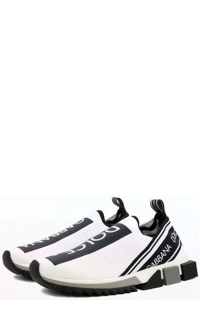 Dolce & Gabbana Sorrento Slip-On Sneakers - White 3 Dolce & Gabbana Sorrento Slip-On Sneakers - White - Image 3