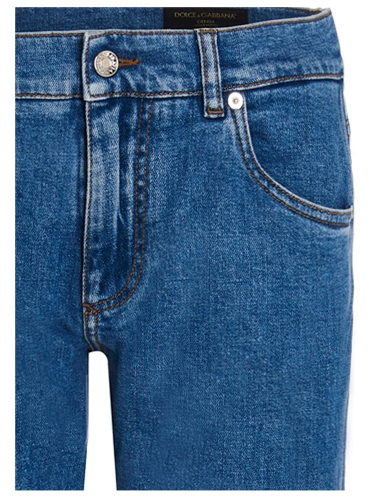 Dolce & Gabbana Slim Fit Jeans - Blue 3 Dolce & Gabbana Slim Fit Jeans - Blue - Image 3