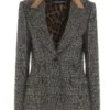 Dolce & Gabbana Checked Single-Breasted Blazer - Multi