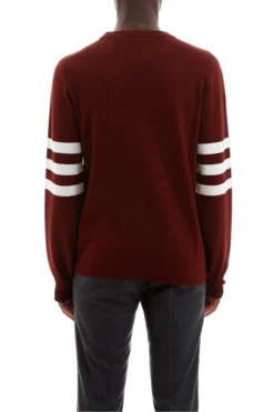 Dolce & Gabbana Crewneck Knitted Sweater - Red -Cheap Vestureo Store 2ecc7265c92c227cb306d09ab80412d8