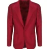 ( New Season ) Dolce & Gabbana Single-Breasted Blazer - Red