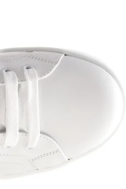 Dolce & Gabbana Portofino Crest Lace-Up Sneakers - White -Cheap Vestureo Store 2f985441d49c965105d67a2aba67c40c