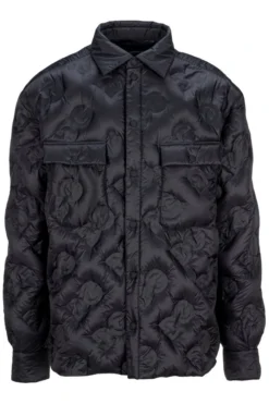Dolce & Gabbana Logo Quilt Down Jacket - Black