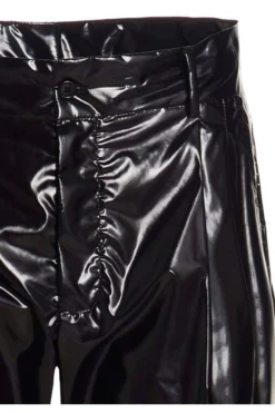 Dolce & Gabbana High-Shine Slim Fit Pants - Black -Cheap Vestureo Store 305514b4346781321598979c0df2a3d1