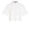 ( New Season ) Dolce & Gabbana Embroidered Polo Shirt - White