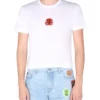 ( New Season ) Dolce & Gabbana Logo Patch T-Shirt - White