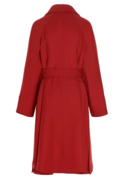 Dolce & Gabbana Belted Mid-Length Trench Coat - Red -Cheap Vestureo Store 326aa521809bd37c7afe5174c7c48dfd