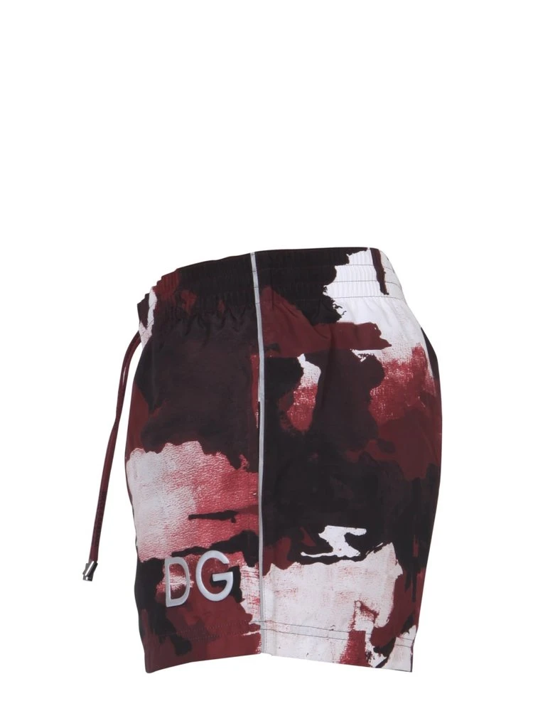 Dolce & Gabbana Camouflage Print Swim Shorts - Multi 3 Dolce & Gabbana Camouflage Print Swim Shorts - Multi - Image 3