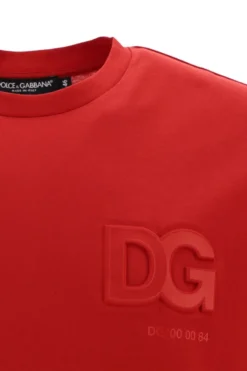 ( New Season ) Dolce & Gabbana Logo Detailed T-Shirt - Red 5 ( New Season ) Dolce & Gabbana Logo Detailed T-Shirt - Red -Cheap Vestureo Store 32ff35def325c9ad192810e508f82b9d