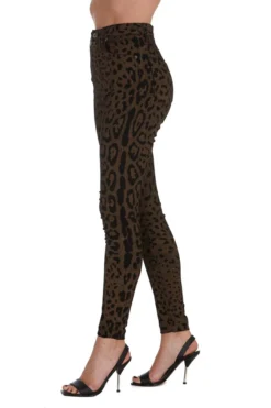 Dolce & Gabbana Leopard Print Slim-Fit Jeans - Multi 10 Dolce & Gabbana Leopard Print Slim-Fit Jeans - Multi -Cheap Vestureo Store 32ffa21454a4b274767e404aa2350a85