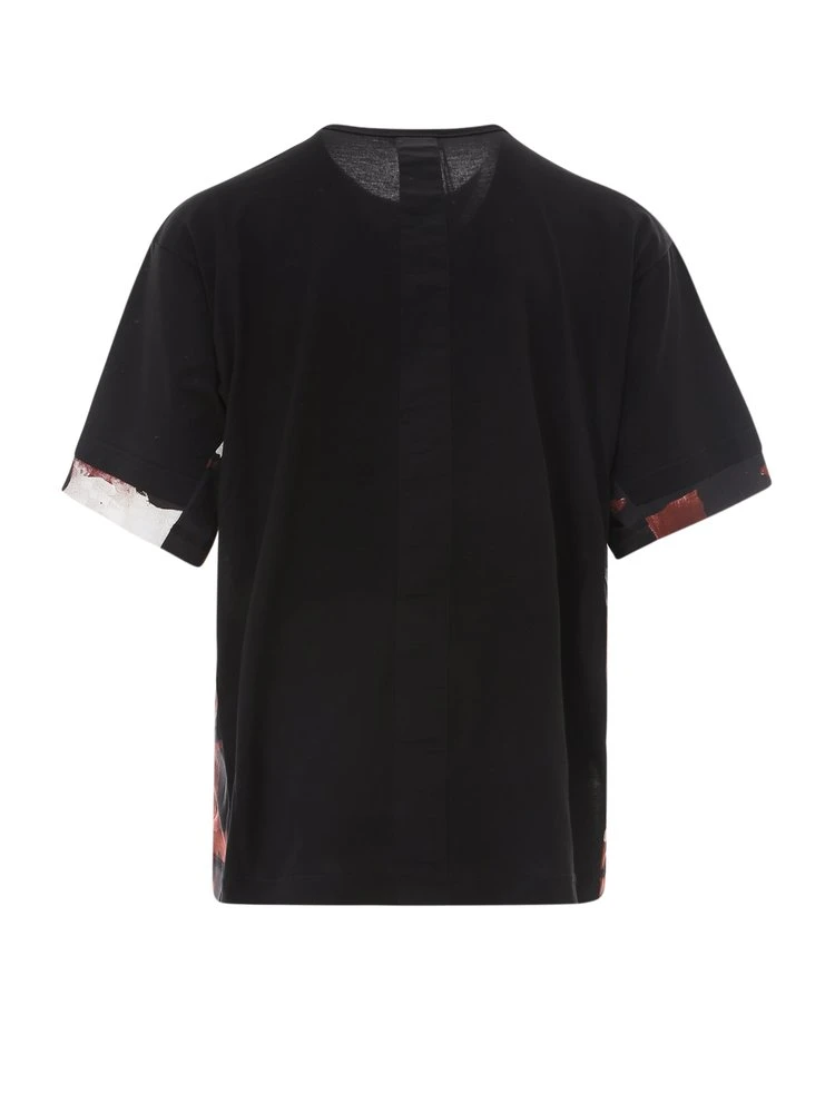 Dolce & Gabbana Camouflage Trim T-Shirt - Black 2 Dolce & Gabbana Camouflage Trim T-Shirt - Black - Image 2