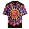 ( New Season ) Dolce & Gabbana Kaleidoscopic Printed Crewneck T-Shirt - Multi