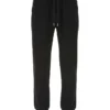 Dolce & Gabbana Logo Patch Drawstring Track Pants - Black