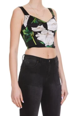 ( New Season ) Dolce & Gabbana Floral Printed Sleeveless Vest Top - Multi -Cheap Vestureo Store 34934f5919fd699c6af57bbea3958251