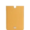 Dolce & Gabbana Logo Plaque IPad Case - Yellow