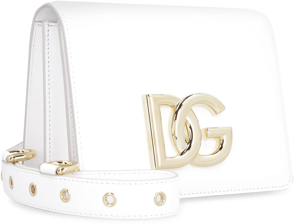 Dolce & Gabbana Millennials DG Crossbody Bag - White 2 Dolce & Gabbana Millennials DG Crossbody Bag - White - Image 2