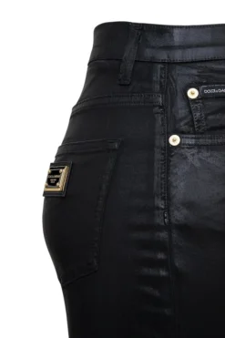 Dolce & Gabbana Logo Plaque Skinny Jeans - Black -Cheap Vestureo Store 364e6d2d09e10a05e035d7f58ea4c70b