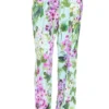 ( New Season ) Dolce & Gabbana Bluebell-Print Charmeuse Pants - Multi
