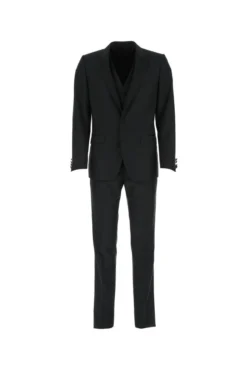 Dolce & Gabbana Three-Piece Tuxedo Suit - Black
