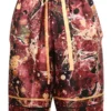 ( New Season ) Dolce & Gabbana Graphic-Print Drawstring Track Shorts - Multi