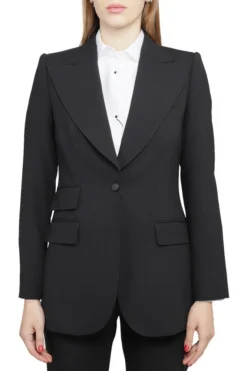 Dolce & Gabbana Single-Breasted Tailored Blazer - Black 10 Dolce & Gabbana Single-Breasted Tailored Blazer - Black -Cheap Vestureo Store 373d9b4676c63f71bf626c1b8fdd5978