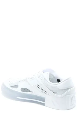 ( New Season ) Dolce & Gabbana Portofino Lace-Up Sneakers - White -Cheap Vestureo Store 376f4f7c027a36e3a6de785646263cfc