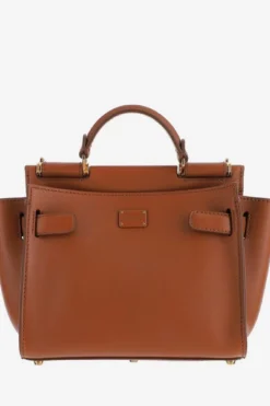 Dolce & Gabbana Sicily Small Soft Tote Bag - Brown