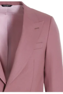 ( New Season ) Dolce & Gabbana Portofino-Fit Stretch Jacket - Pink -Cheap Vestureo Store 37a7caec9b0d60d6cba29a88e884e2ef