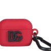( New Season ) Dolce & Gabbana Logo Print Airpods Pro Case - Red