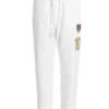 ( New Season ) Dolce & Gabbana Drawstring Track Pants - White