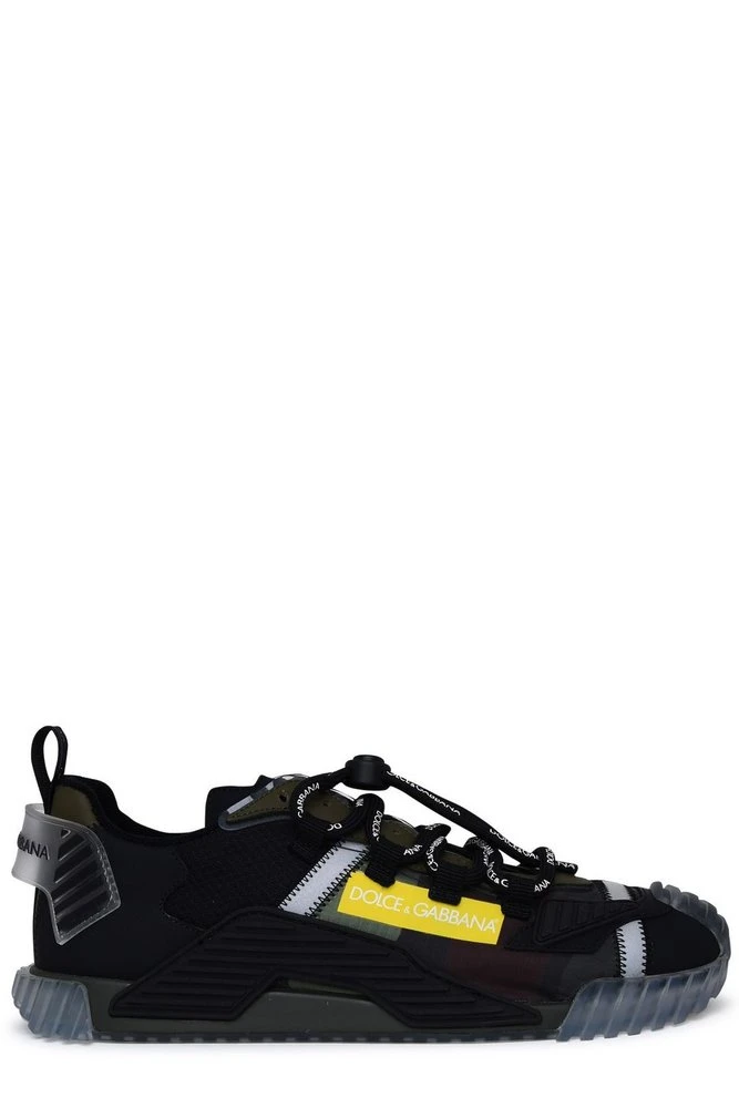 ( New Season ) Dolce & Gabbana NS1 Panelled Sneakers - Black 1 ( New Season ) Dolce & Gabbana NS1 Panelled Sneakers - Black