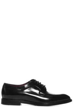 Dolce & Gabbana Giotto Lace-Up Shoes - Black